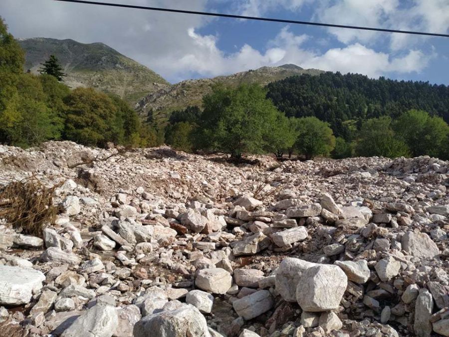 Στη δημοσιότητα η διακήρυξη για την αποκατάσταση ζημιών στο οδικό δίκτυο Δ. Αργιθέας από τον "Διομήδη"