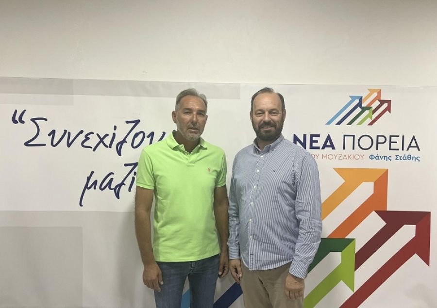 Ο Χρήστος Τσιούμας υποψήφιος Τ.Σ. Γελάνθης με «Νέα Πορεία» και Φάνη Στάθη
