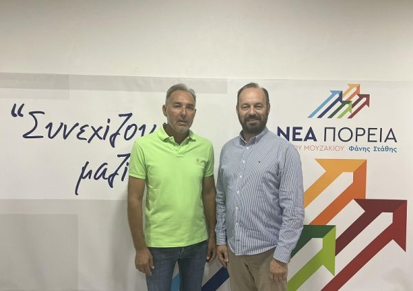 Ο Χρήστος Τσιούμας υποψήφιος Τ.Σ. Γελάνθης με «Νέα Πορεία» και Φάνη Στάθη