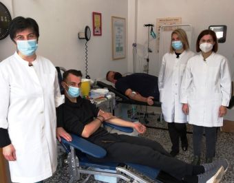 Εθελοντική αιμοδοσία πραγματοποιήθηκε την Τετάρτη (31/3) από τον Πολιτιστικό Σύλλογο Μαυρομματίου "Ο Καραϊσκάκης"