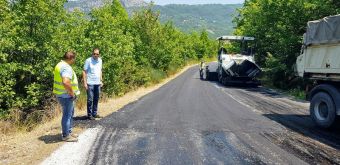 Στις εργασίες ασφαλτόστρωσης στο επαρχιακό δίκτυο των Δήμων Μουζακίου και Λίμνης Πλαστήρα ο Κ. Νούσιος