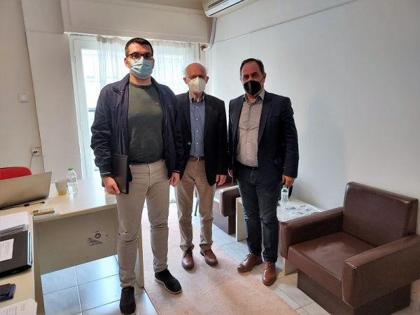 ΑΝ.ΚΑ Α.Ε.: Συνάντηση του Βουλευτή Καρδίτσας κ. Λάππα Σπύρου με τη διοίκηση της ΑΝ.ΚΑ Α.Ε.