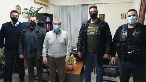 Ε.Α.Σ.Υ.: Συνάντηση αντιπροσωπείας του νέου προεδρείου με τον Αστυνομικό Διευθυντή Καρδίτσας