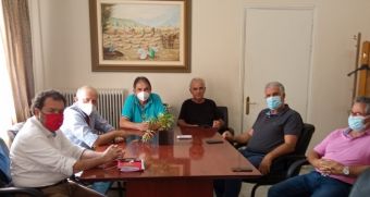 Επίσκεψη της Ν.Ε. ΣΥΡΙΖΑ-Π.Σ. Καρδίτσας στην πληγείσα από τη θεομηνία περιοχή του Παλαμά