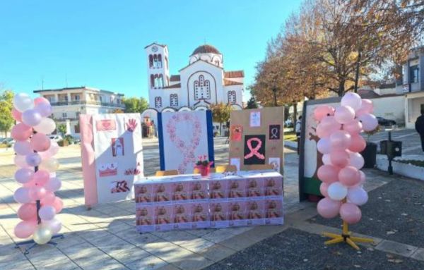 1ο ΕΠΑΛ Σοφάδων: Δράση ενημέρωσης και ευαισθητοποίησης για τον καρκίνο του μαστού