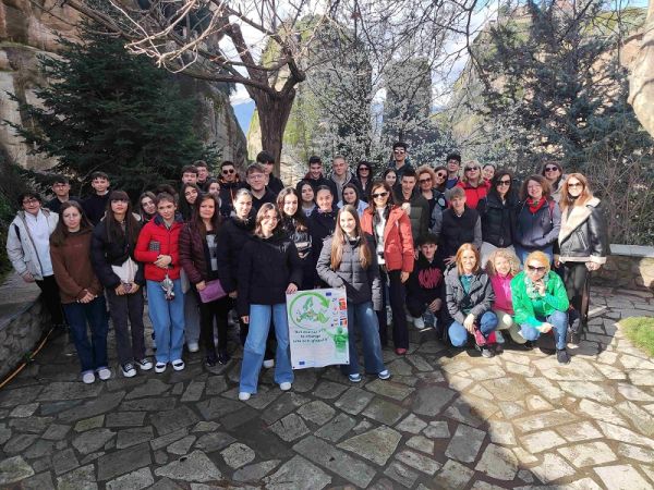 Υποδοχή των εταίρων του προγράμματος Erasmus+ “Act eco-locally to change into eco-globally” στο 5ο Γυμνάσιο Καρδίτσας