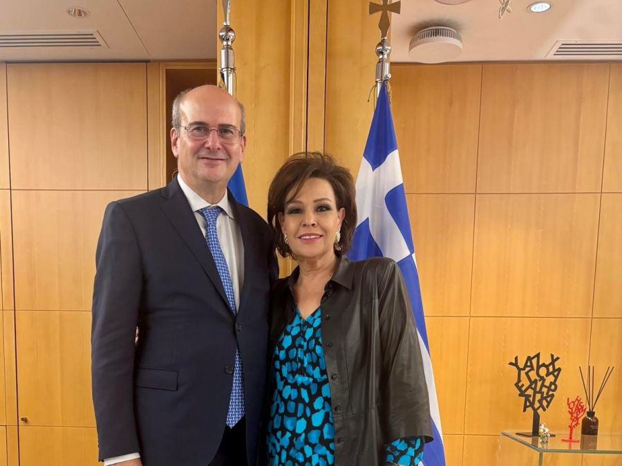 Συνάντηση της Ασ. Σκόνδρα με τον Αντιπρόεδρο της Κυβέρνησης Κ. Χατζηδάκη