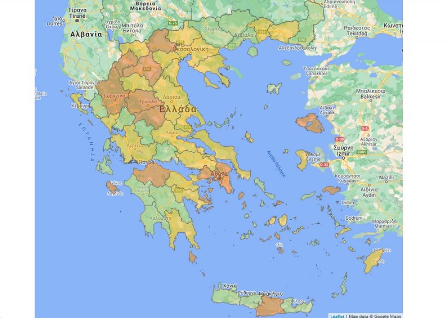 Κορονοϊός: Από Δευτέρα 12/10 τίθενται σε ισχύ και στην Π.Ε. Καρδίτσας οι περιορισμοί λόγω της αυξημένης επιτήρησης