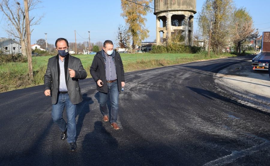 Καρδίτσα: Ασφαλτοστρώθηκε η οδός Ολύμπου από τον ΟΣΕ μέχρι την Ταυρωπού