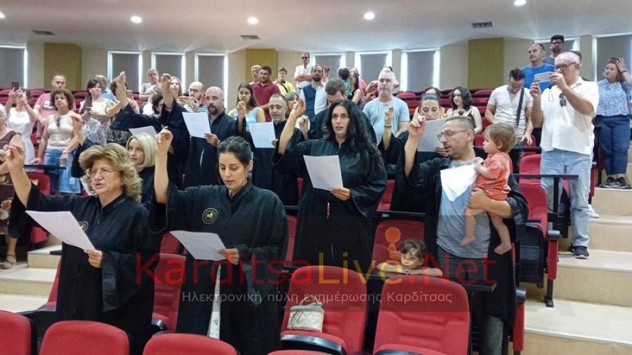 Ορκίστηκαν 11 απόφοιτοι Π.Μ.Σ. του Τμήματος Δασολογίας Επιστημών Ξύλου και Σχεδιασμού (+Φωτο +Βίντεο)