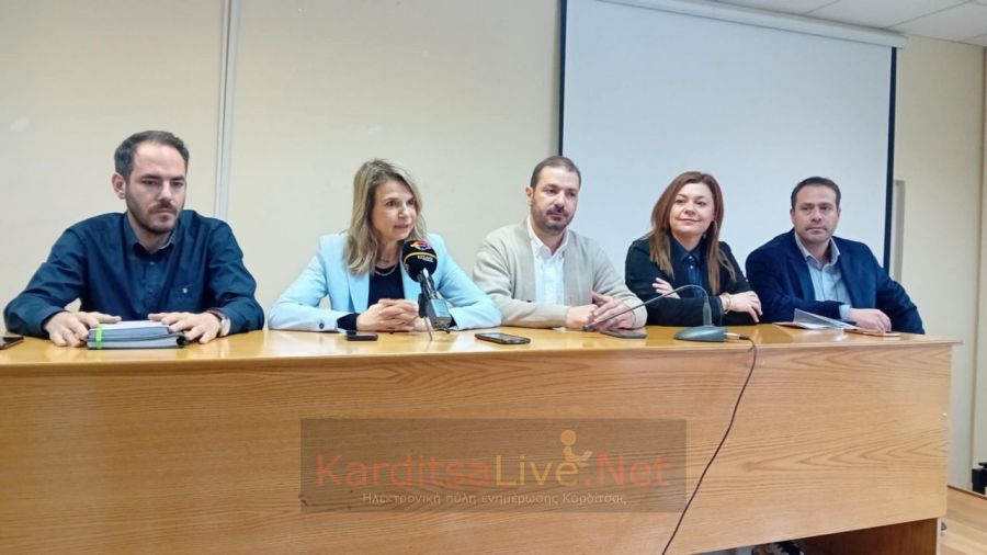 Μιλένα Αποστολάκη από την Καρδίτσα: «Η Θεσσαλία είναι μια Περιφέρεια για την οποία πρέπει να κάνουμε πολλά» (+Βίντεο)