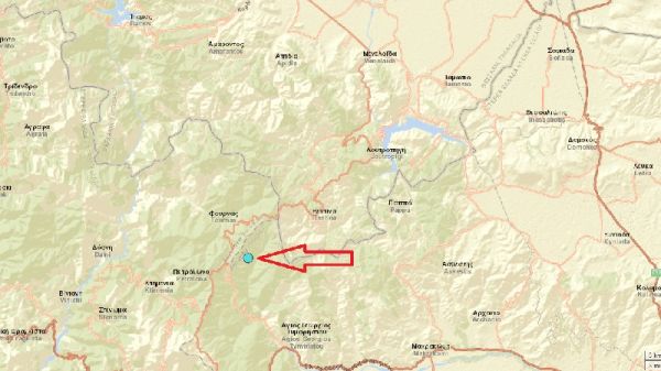 Σεισμός 3,3 Ρίχτερ στα Άγραφα