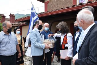 Δήμος Μουζακίου: Επίσκεψη της Γιάννας Αγγελοπούλου - Δασκαλάκη στο Μαυρομμάτι