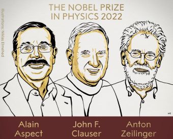 Νόμπελ Φυσικής 2022: Σε τρεις επιστήμονες κβαντικής μηχανικής το βραβείο