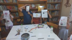 Παιδικές Βιβλιοθήκες Δήμου Καρδίτσας: «Πειρατικά καπέλα….συνάντησαν τους πολύχρωμους πίνακες»