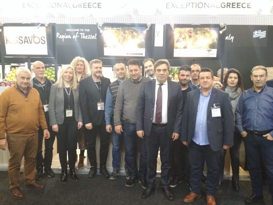 Στη Διεθνή Έκθεση Fruit Logistica 2019 στο Βερολίνο συμμετείχε η Περιφέρεια Θεσσαλίας