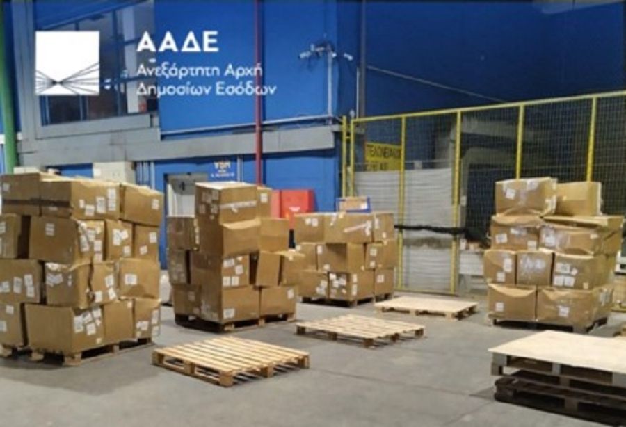 ΑΑΔΕ: 16.380 παραποιημένα προϊόντα κατασχέθηκαν στο "Ελ. Βενιζέλος"