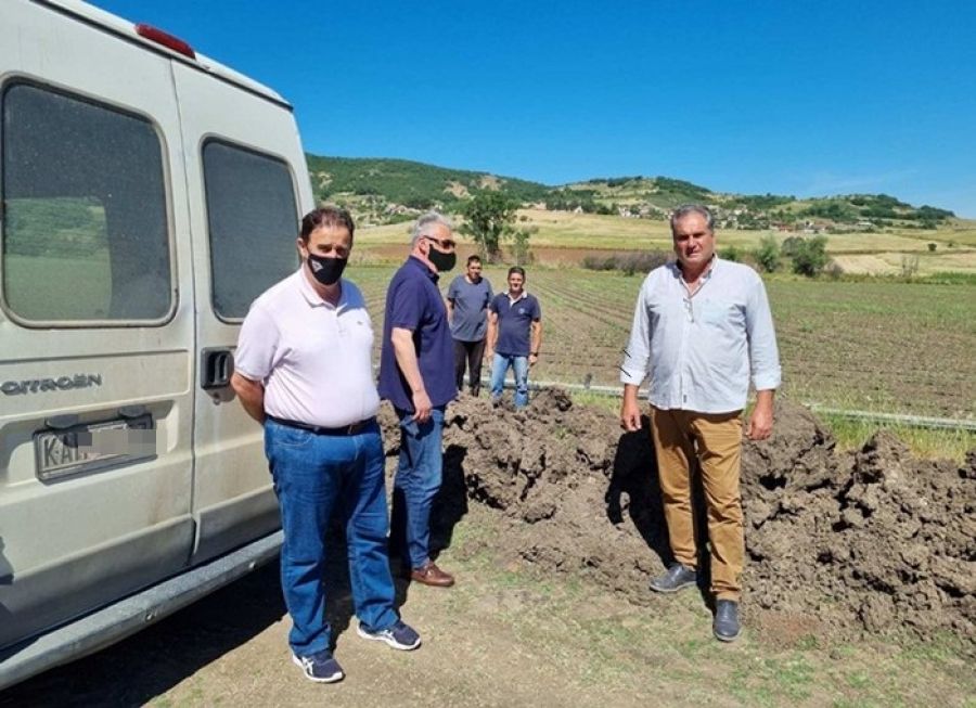 Ολοκληρώθηκε η υπογειοποίηση δικτύου άρδευσης 4 χλμ. στην κοινότητα Λουτρού