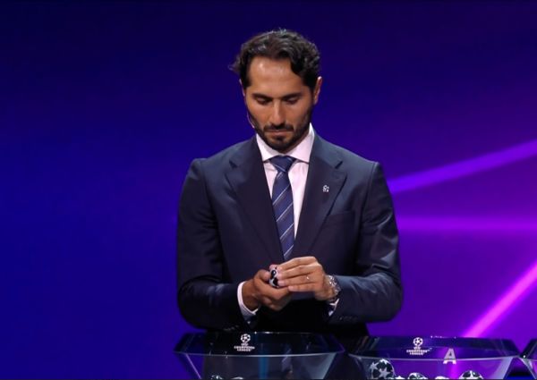 Κλήρωσε για τους ομίλους του Champions League