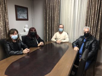Συνάντηση του Δημάρχου Μουζακίου Φ. Στάθη με τον επικεφαλής της παράταξης «Θεσσαλία Πράσινη Περιφέρεια» Αθ. Ακρίβο
