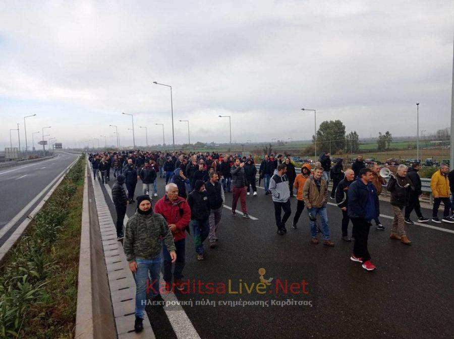 Ολοκληρώθηκε η σημερινή (8/12) κινητοποίηση των αγροτών στον Ε-65 - Ποιες αποφάσεις πάρθηκαν(+Φωτο +Βίντεο)
