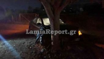 Θανατηφόρο τροχαίο για 33χρονο στο δρόμο Λαμίας - Ιτέας