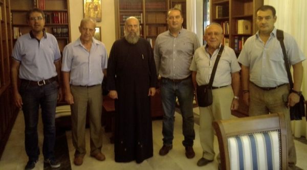 Επίσκεψη του ΣΕΑΝ Καρδίτσας στον Μητροπολίτη κ. Τιμόθεο