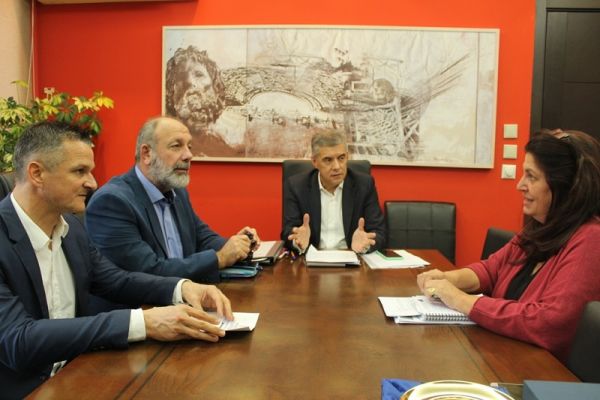Συνάντηση εφ' όλης της ύλης Περιφερειάρχη και Πρύτανη του Πανεπιστημίου Θεσσαλίας