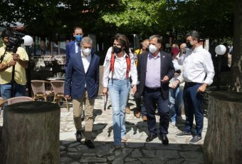 Επίσκεψη της Γιάννας Αγγελοπούλου - Δασκαλάκη στο Δήμο Λίμνης Πλαστήρα