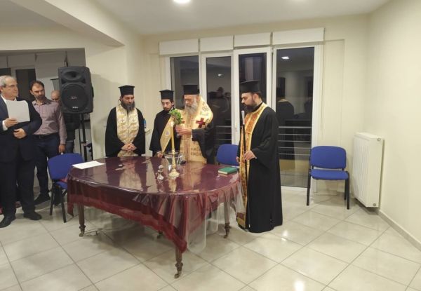 Αγιασμός στη Σχολή Βυζαντινής Μουσικής «Άγιος Ιωάννης ο Δαμασκηνός»