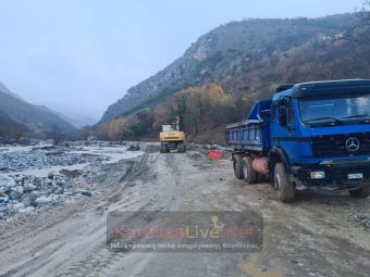Αποκαταστάθηκε άμεσα η πρόσβαση προς το Παλαιοχώρι Οξυάς (+Φώτο)