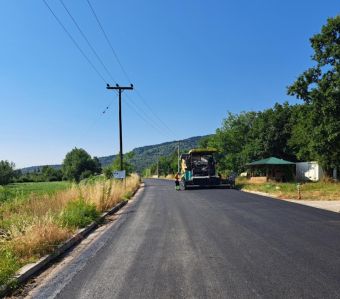 Έργα βελτίωσης της οδικής ασφάλειας στο οδικό δίκτυο της Καρδίτσας - Αποκατάσταση Ζημιών
