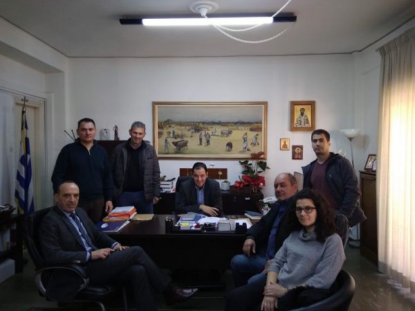Συνάντηση του Τ.Σ. Ματαράγκας με τους Αντιπεριφερειάρχες κ.κ. Νούσιο και Καραγιάννη