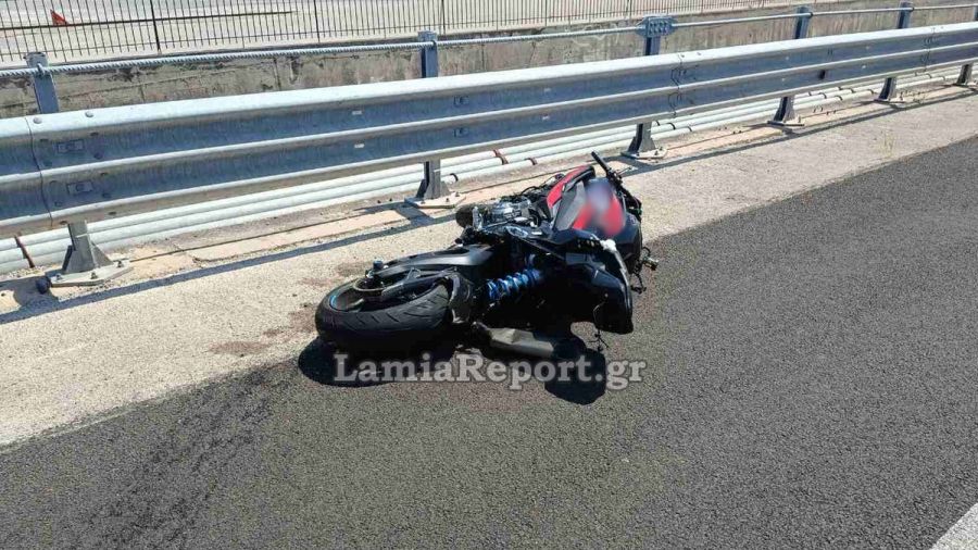 Θανατηφόρο τροχαίο για μοτοσικλετιστή στην Ε.Ο. Αθηνών - Λαμίας, στο ύψος του Σχηματαρίου