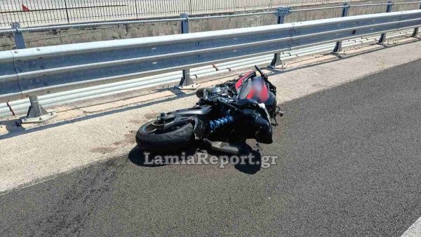 Θανατηφόρο τροχαίο για μοτοσικλετιστή στην Ε.Ο. Αθηνών - Λαμίας, στο ύψος του Σχηματαρίου