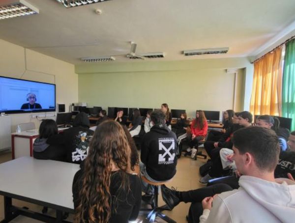Διαδικτυακή Συνάντηση του 1ου Πειραματικού Λυκείου Καρδίτσας με την Ύπατη Αρμοστεία του Ο.Η.Ε. για τους Πρόσφυγες