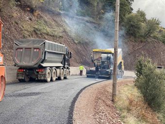 Ολοκληρώνεται το έργο βελτίωσης του οδικού τμήματος Ι.Μ. Σπηλιάς – Ανατολικής Αργιθέας