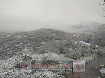 Απρίλης γδάρτης!!! Χιόνισε στα ορεινά το βράδυ της Τετάρτης (+Φώτο +Βίντεο)
