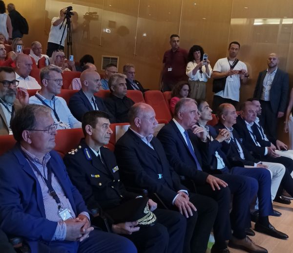 Στα εγκαίνια νέων κτιριακών υποδομών του ΕΚΕΤΑ στη Θέρμη Θεσσαλονίκης ο Δήμαρχος Λίμνης Πλαστήρα