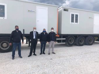 Δυο οικίσκοι δωρεά του ΙΑΣΩ Θεσσαλίας στους σεισμόπληκτους της Ελασσόνας