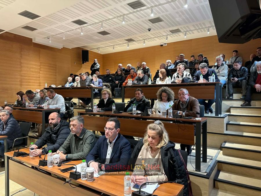 Δ. Παπούλιας στο Δ.Σ. Καρδίτσας: Έτοιμοι να ξεκινήσουμε πρόγραμμα κατά των κορακοειδών