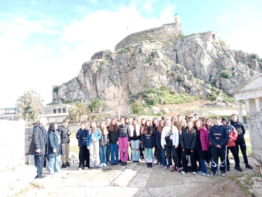 4ήμερη εκπαιδευτική εκδρομή του 2ου Γυμνασίου Καρδίτσας στην Κέρκυρα