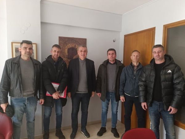Ένωση Υπαλλήλων Π.Σ. Δυτ. Θεσσαλίας: Συνάντηση με τον κ. Κωτσό, βουλευτή του Νομού Καρδίτσας