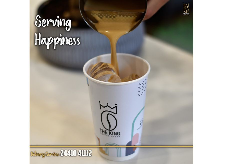“The King_ coffee break”: Κάνε ένα διάλειμμα με έναν απολαυστικό king coffee!
