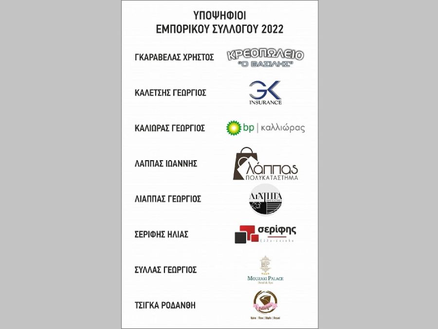 Τη Δευτέρα 26 Σεπτεμβρίου Εκλογές του Εμπορικού Συλλόγου Μουζακίου