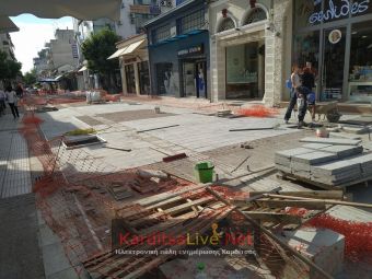 Β. Τσιάκος: Πολύ σύντομα η παράδοση του κεντρικού πεζοδρόμου - Η καθυστέρηση δεν είναι με ευθύνη του Δήμου