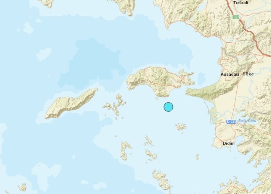 Σεισμός 4,7 Ρίχτερ στην Σάμο