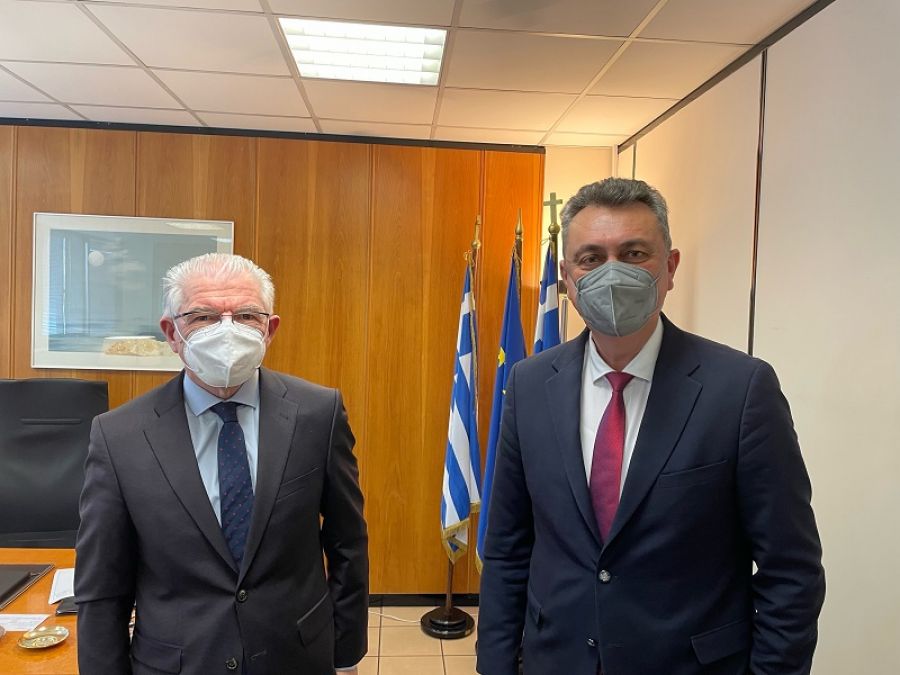 Συνάντηση Γ. Κωτσού με τον πρόεδρο του ΕΛΓΑ: «Τέλος Μαρτίου οι αποζημιώσεις για το χαλάζι του Καλοκαιριού»