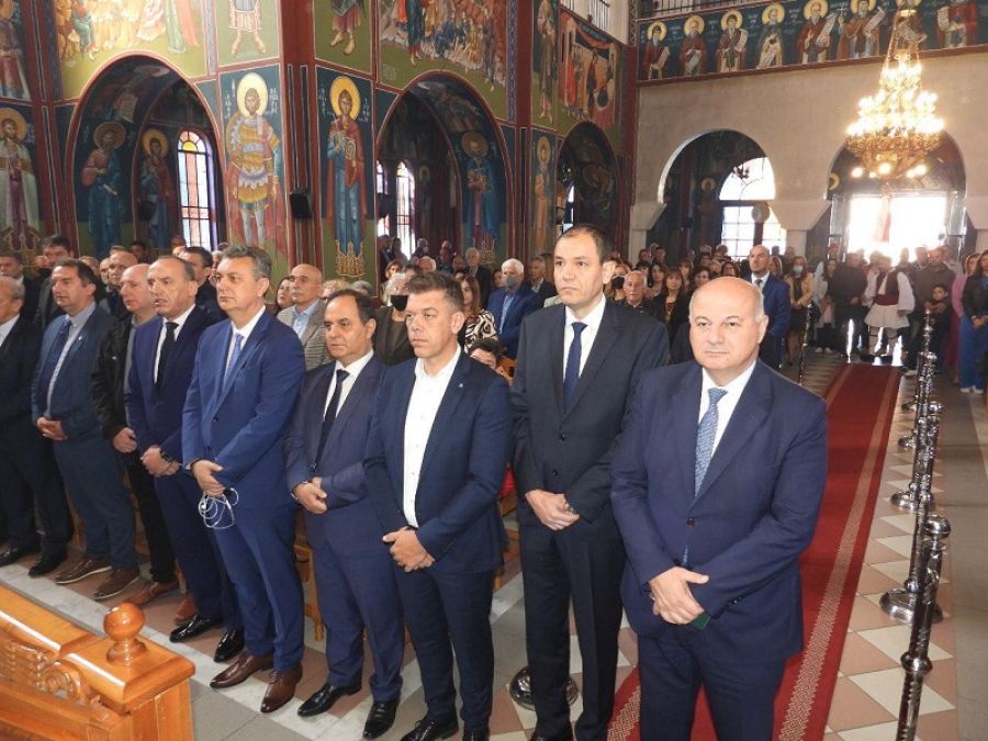 Βάιος Κουκουζέλης: "Με λαμπρότητα τιμήθηκε ο πολιούχος της Τ.Κ Μητρόπολης Άγιος Γεώργιος"