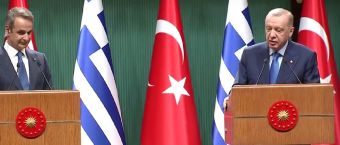 Κυρ. Μητσοτάκης στον Ταγίπ Ερντογάν: Δίπλα στις διαπιστωμένες διαφωνίες μας μπορούμε να γράφουμε παράλληλη σελίδα με τις συμφωνίες μας - Απάντηση Ερντογάν